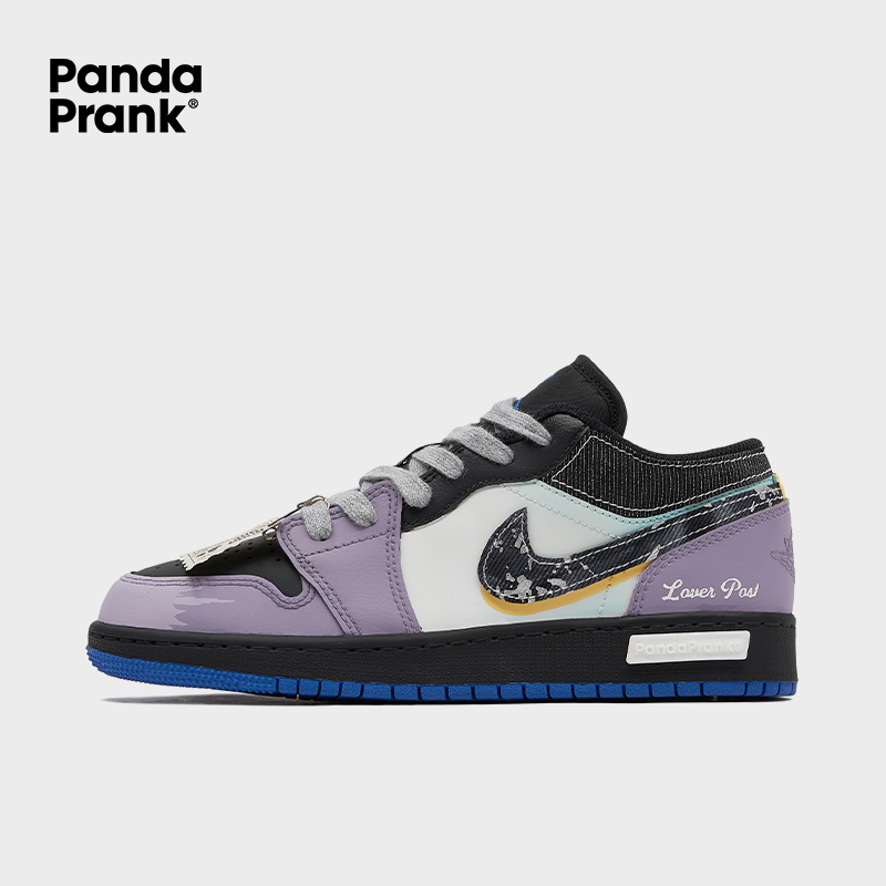 Purple Love - Unisex Jordan 1 Low Custom