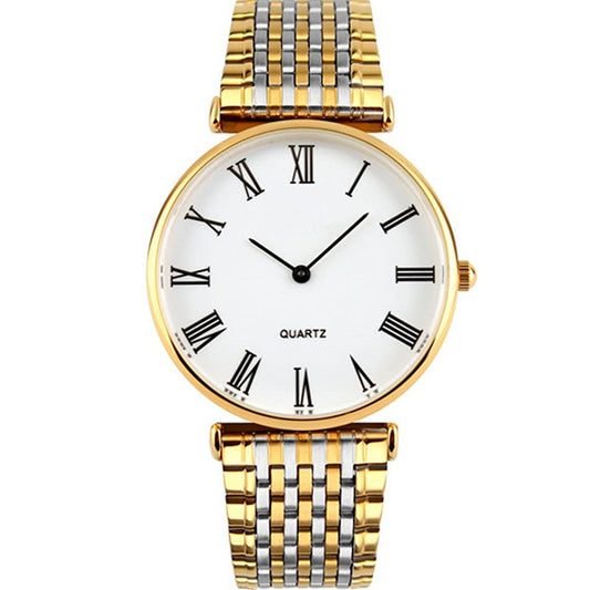 Gold Waterproof Quartz Wrist watches For Men