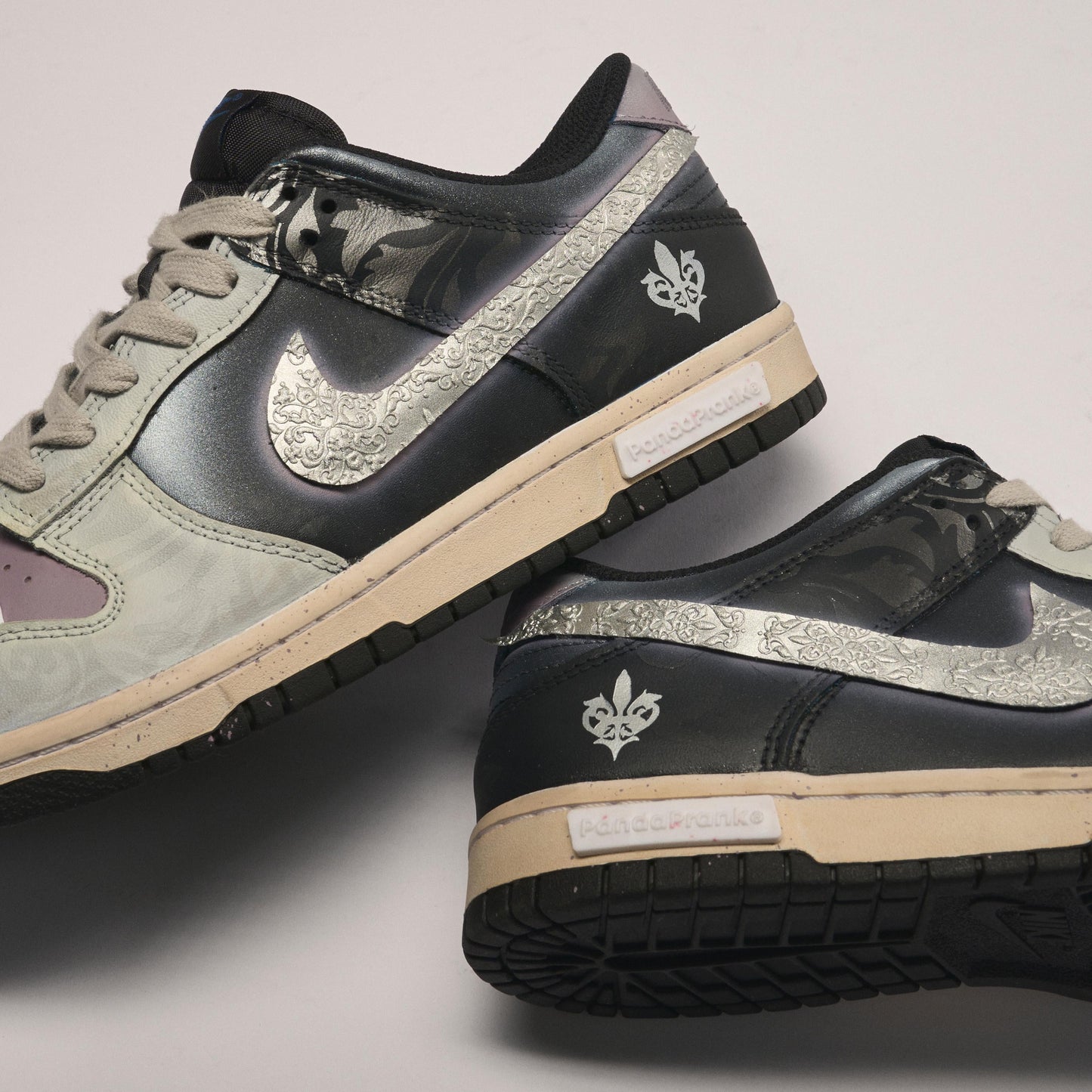 Silver Knight - Women's Dunk Low Custom