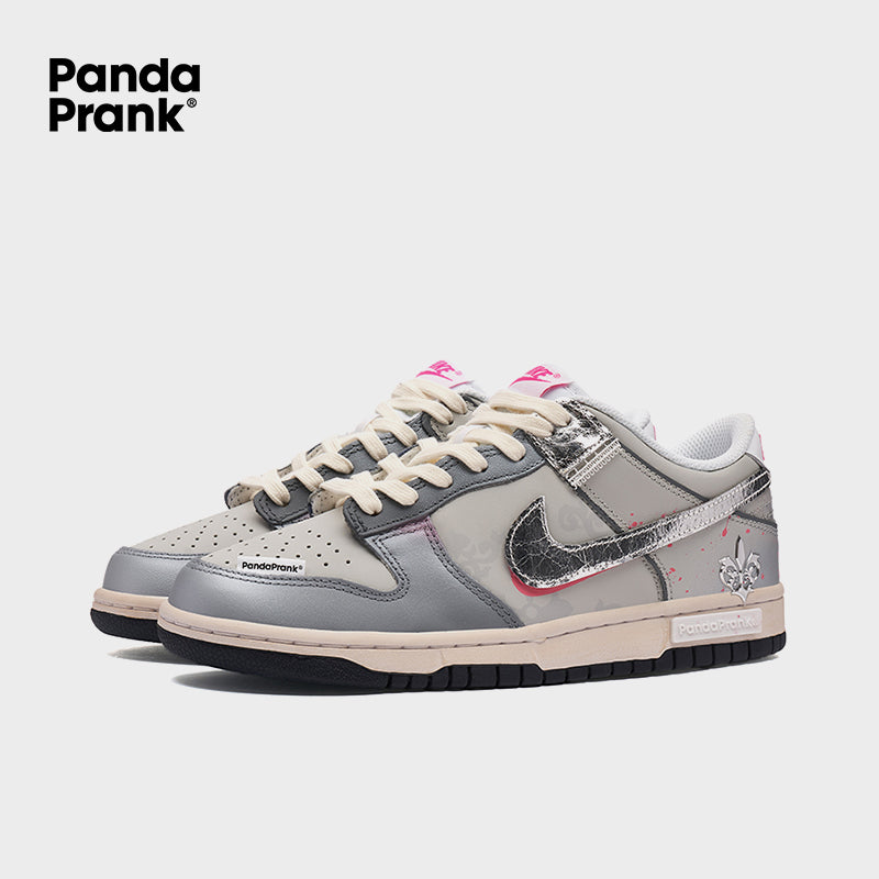 Silver Comet - Women's Dunk Low Custom