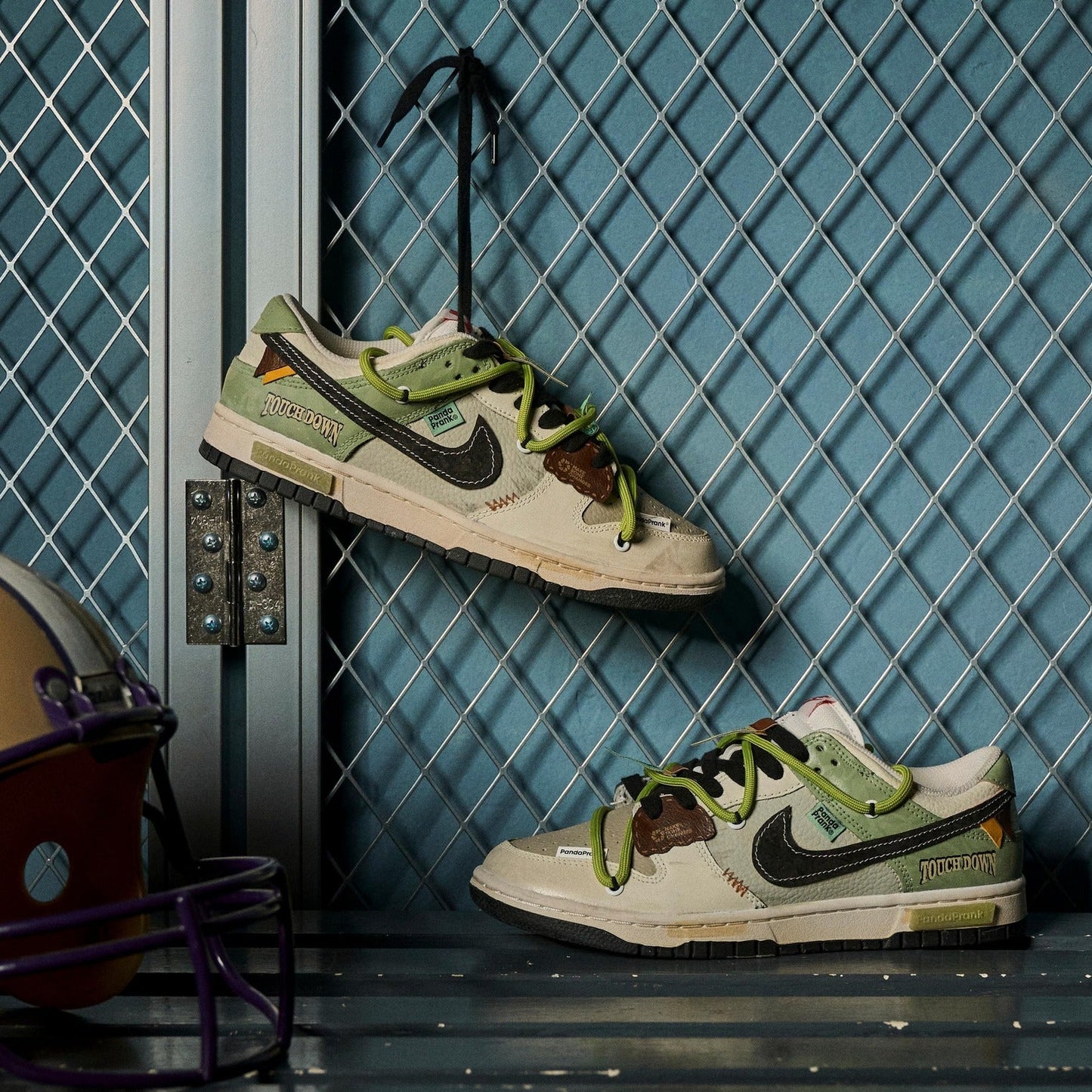 Green Chase - Men's Dunk Low Custom