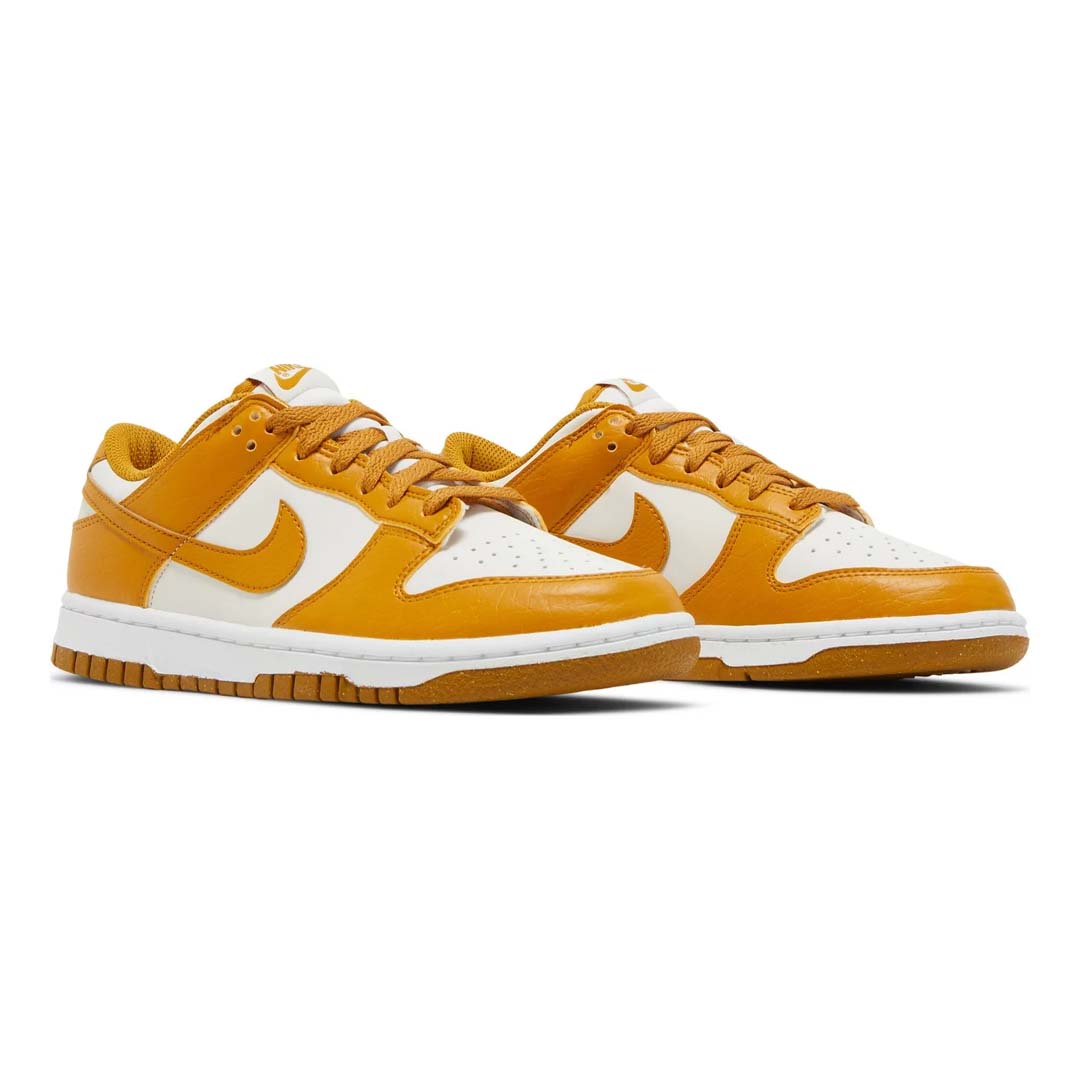 Nike Dunk Low Next Nature Phantom Gold Suede (Women's)