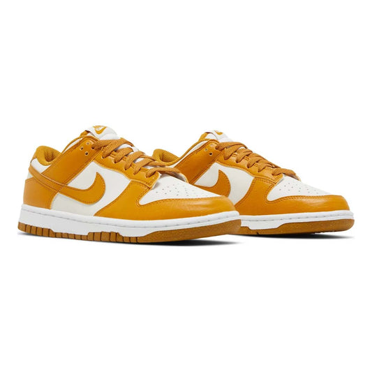 Nike Dunk Low Next Nature Phantom Gold Suede (Women's)