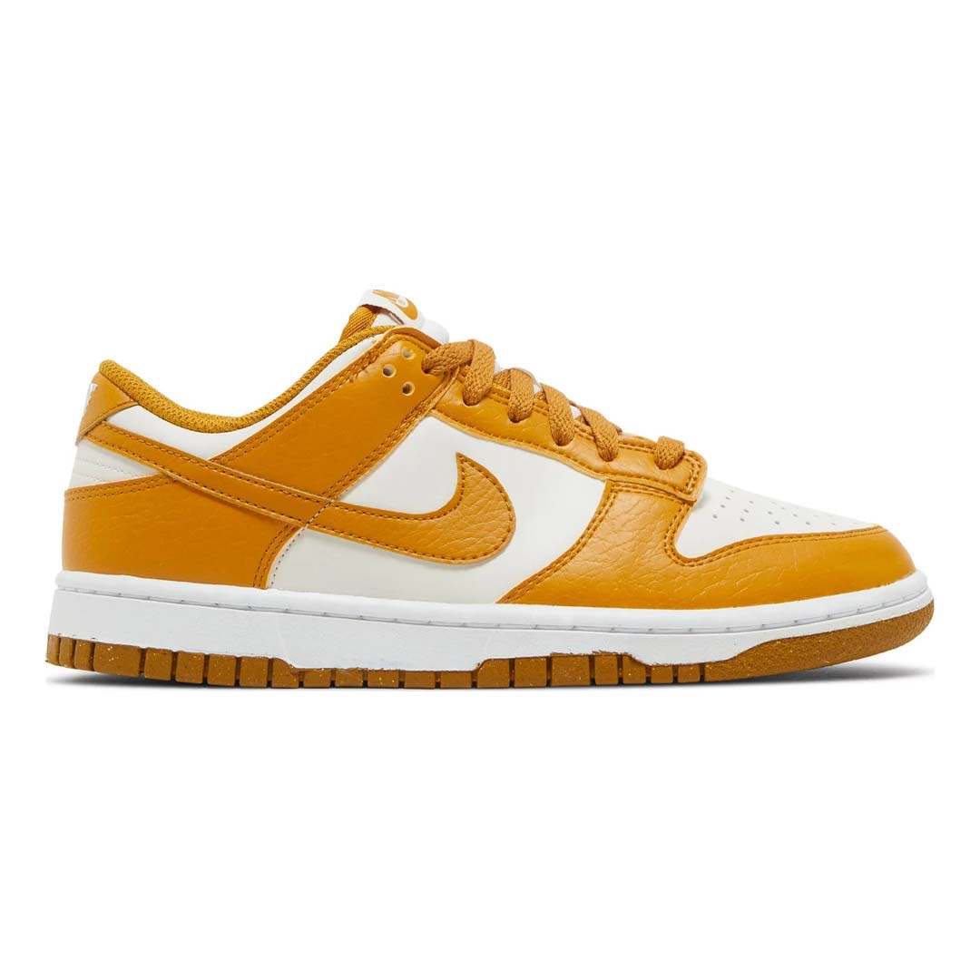 Nike Dunk Low Next Nature Phantom Gold Suede (Women's)