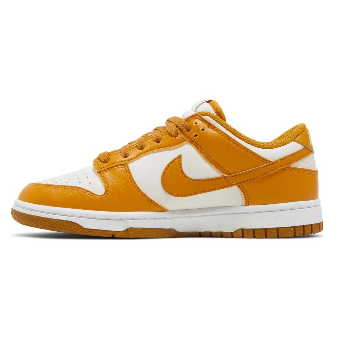 Nike Dunk Low Next Nature Phantom Gold Suede (Women's)