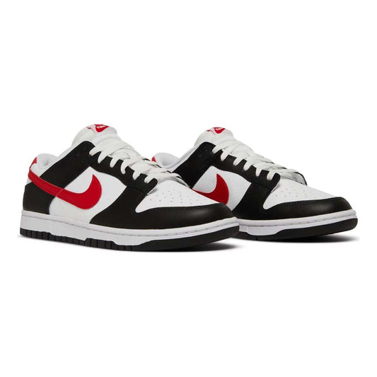 Nike Dunk Low Retro Red Swoosh Panda